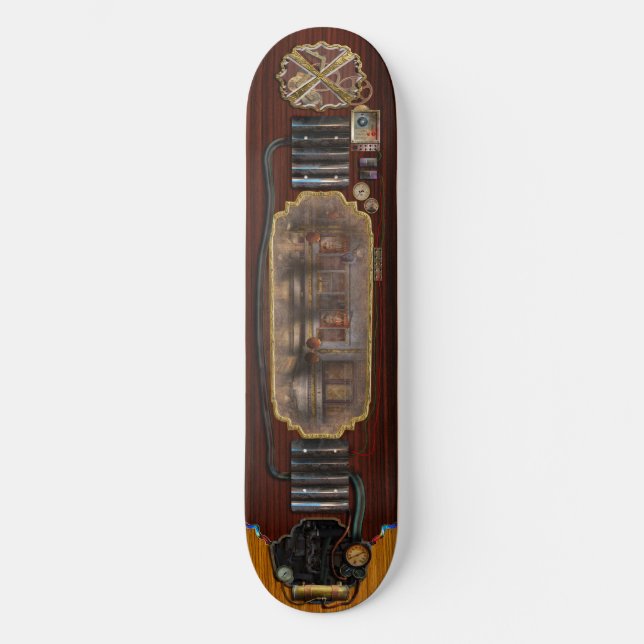 Creepy - Apocalyptic - Obedience and Compliance Skateboard (Front)