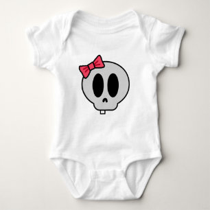 Creepy Baby Girl Baby Bodysuit