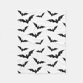 Creepy Bats Fleece Blanket