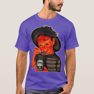 Creepy Bean Boy Devours Human Souls T-Shirt