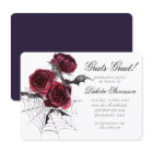 Creepy Beautiful | Gothic Floral Bats Graduation