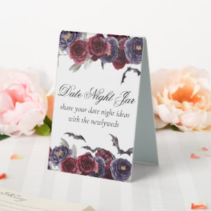 Creepy Beautiful   Gothic Floral Sanitise Station