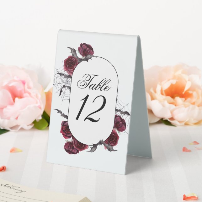 Creepy Beautiful | Gothic Red Rose Spider Web (In SItu (Wedding))