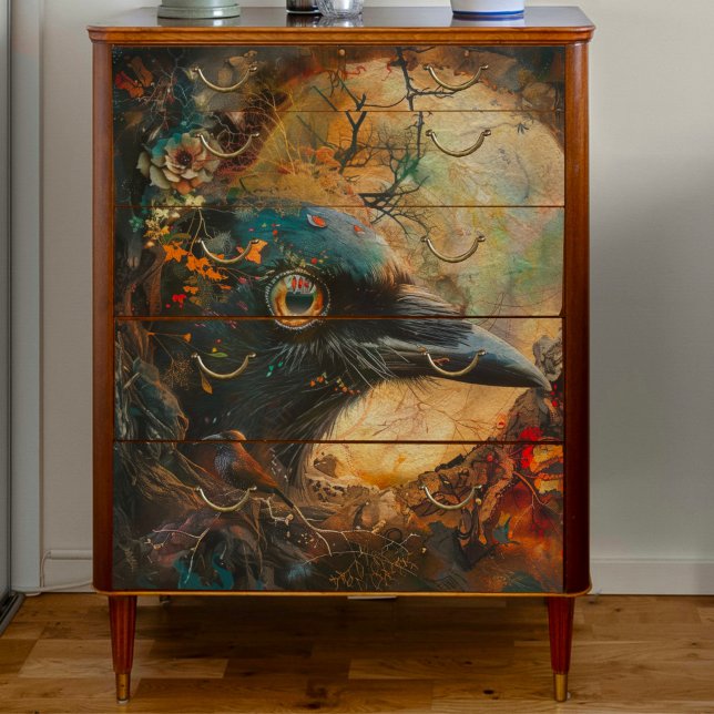 Creepy Bird Beak Decoupage Tissue Paper (Creator Uploaded)