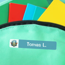 Creepy blue green troll head back to school