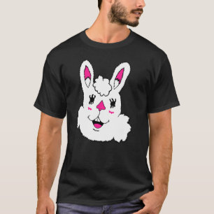Creepy Bunny Face Mens Shirt