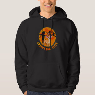 Creepy But Cute, Devil Dog Halloween Chihuahua Hoodie