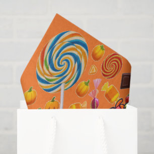 Creepy Candy Halloween Tissue Paper