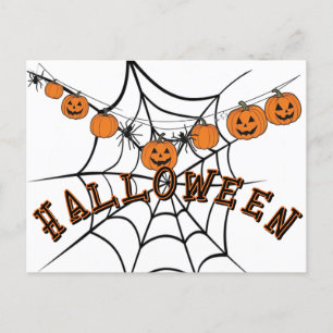Creepy Candy Night Postcard