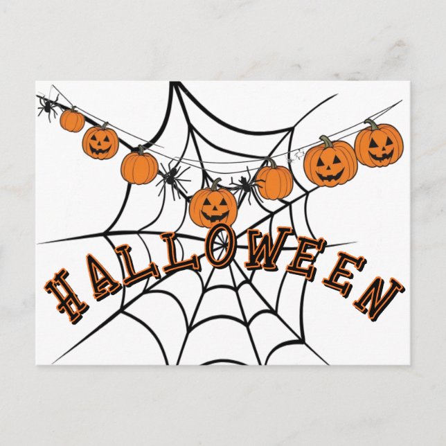 Creepy Candy Night Postcard (Front)