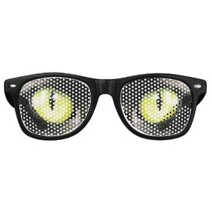 Creepy Cat Eye Halloween Party Costume Glasses