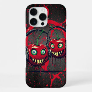 Creepy Cherries for Music Lovers iPhone 16 Pro Max Case