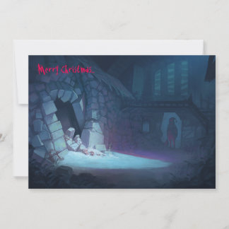 Creepy Christmas Holiday Card