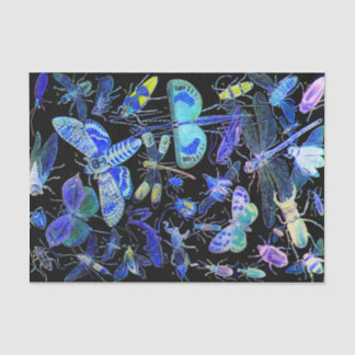 Creepy Crawlies Insect Tissue Paper | Goth Black