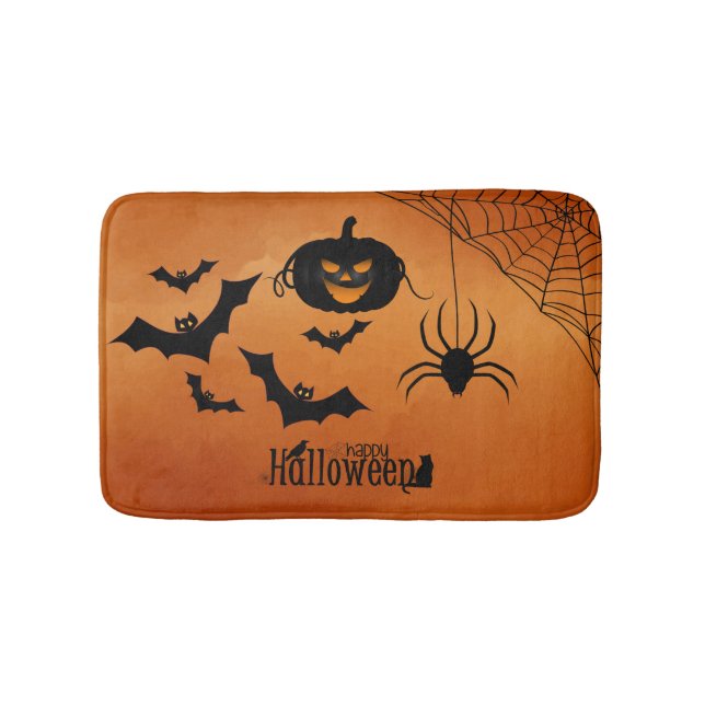 Creepy Creatures Bath Mat (Front)