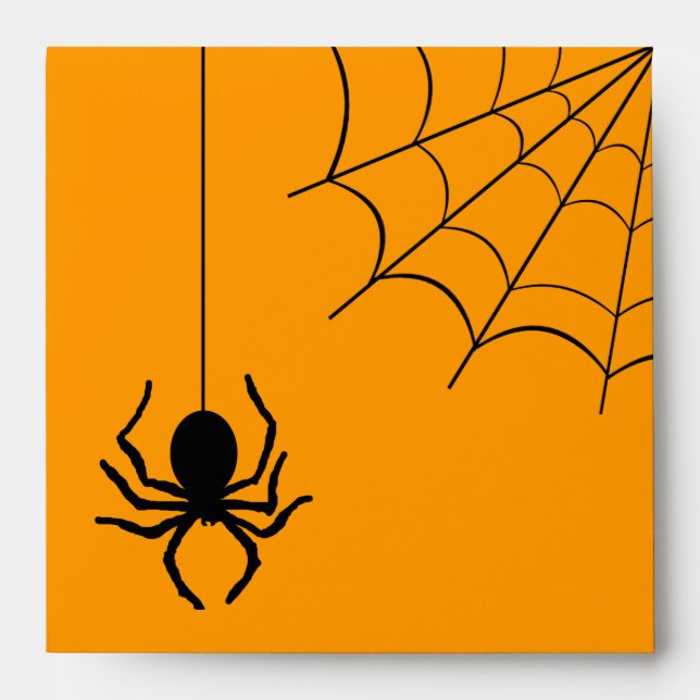 Creepy Creepy Spider Halloween Envelope (Front)