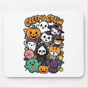 Creepy Crew For Kids And Adults Funny Halloween Ou Mouse Pad