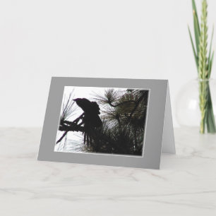 Creepy Crow Card