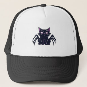 Creepy Cute Cat  Spider Legs & Heart Eyes Classic  Trucker Hat