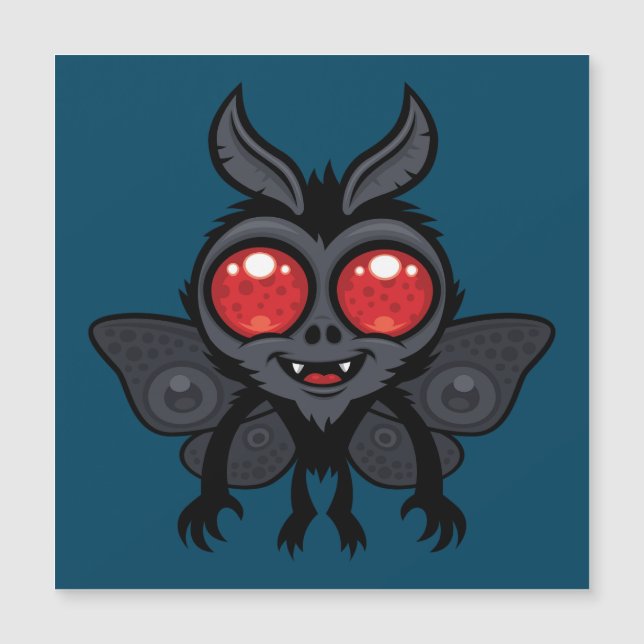 Creepy Cute Cryptid Mothman Monster (Front)
