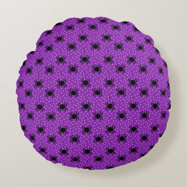 Creepy Cute Design Round Cushion (Front)