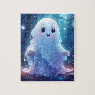 Creepy Cute Ghost Jigsaw Puzzle