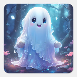 Creepy Cute Ghost Stickers