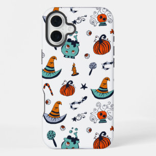 Creepy Cute Halloween White iPhone Case