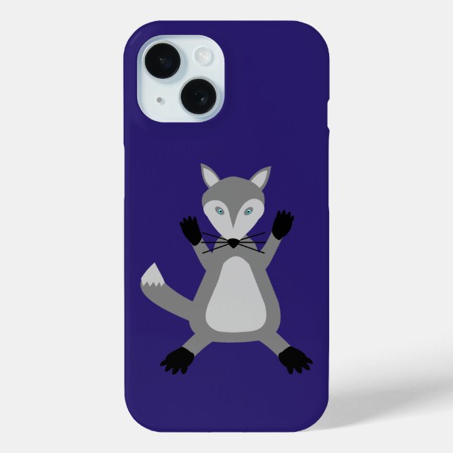 Creepy Cute Halloween Wolf Case-Mate iPhone Case (Back)