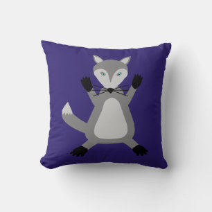 Creepy Cute Halloween Wolf Cushion