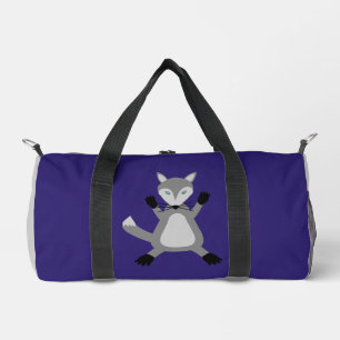 Creepy Cute Halloween Wolf Duffle Bag