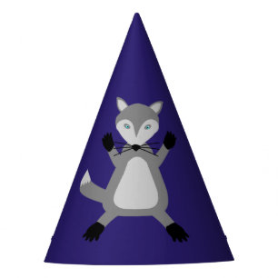 Creepy Cute Halloween Wolf Party Hat