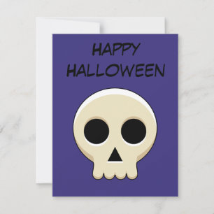 Creepy Cute Kawaii Goth Skull Add Your Text