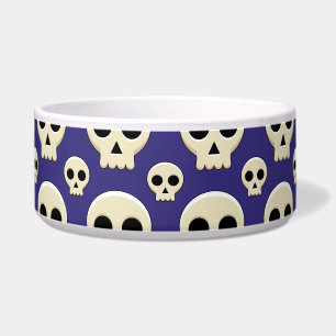 Creepy Cute Kawaii Goth Skull Pattern
