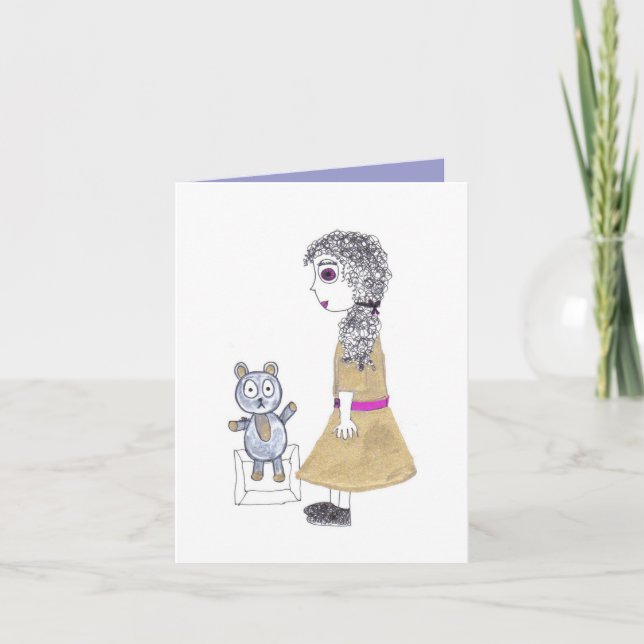 creepy doll card (Front)