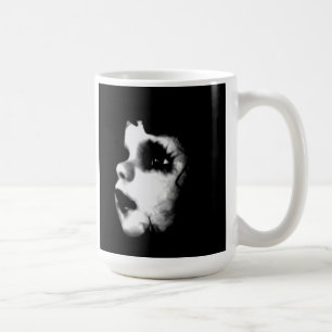 Creepy Doll Face COOL Coffee Mug