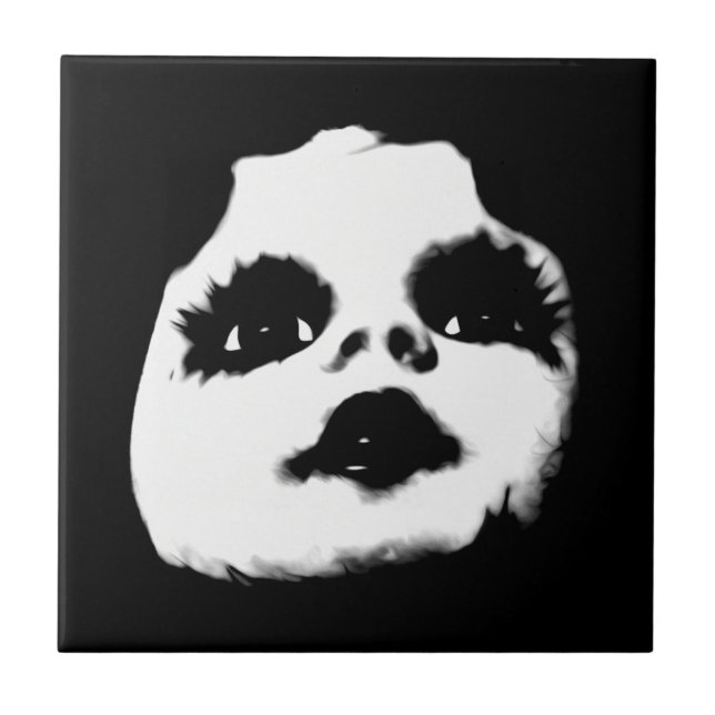 Creepy Doll Face Tile (Front)