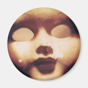 Creepy Doll Magnet