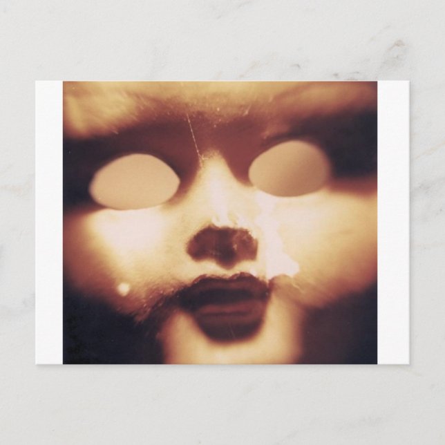 Creepy Doll Postcard (Front)