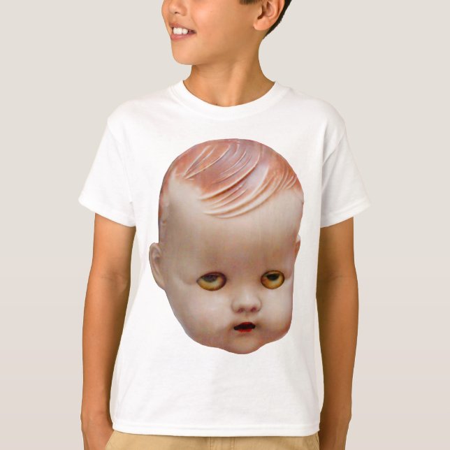 Creepy Doll's Head T-Shirt (Front)