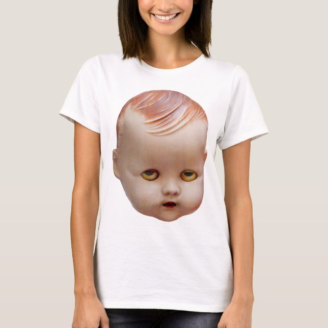Creepy Doll's Head T-Shirt (Front)