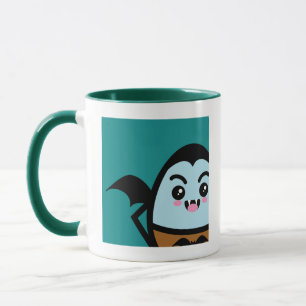 Creepy Egg Dracula - Halloween Add Your Name Mug