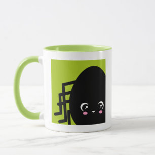 Creepy Egg Spider - Halloween   Add Your Name Mug