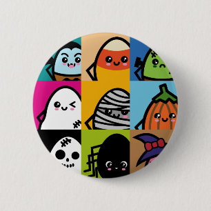 Creepy Eggs Series - Halloween 6 Cm Round Badge