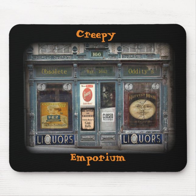 Creepy Emporium Mousepad (Front)