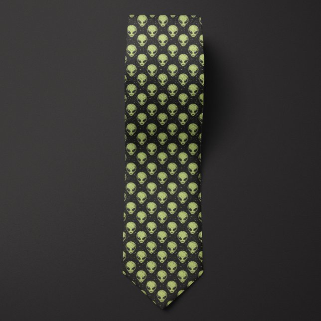 Creepy Extraterrestrial Alien Tie (Creator Uploaded)