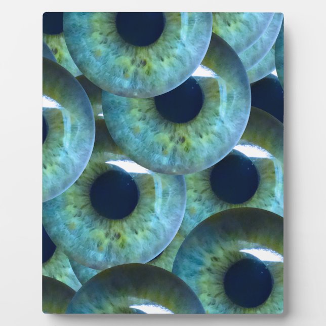 creepy eyeballs plaque (Front)