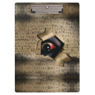 Creepy Eyes V02 Clipboard