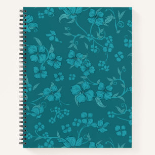 Creepy Flowers Pattern 2 Notebook