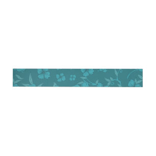 Creepy Flowers Pattern 2 Wrap Around Label